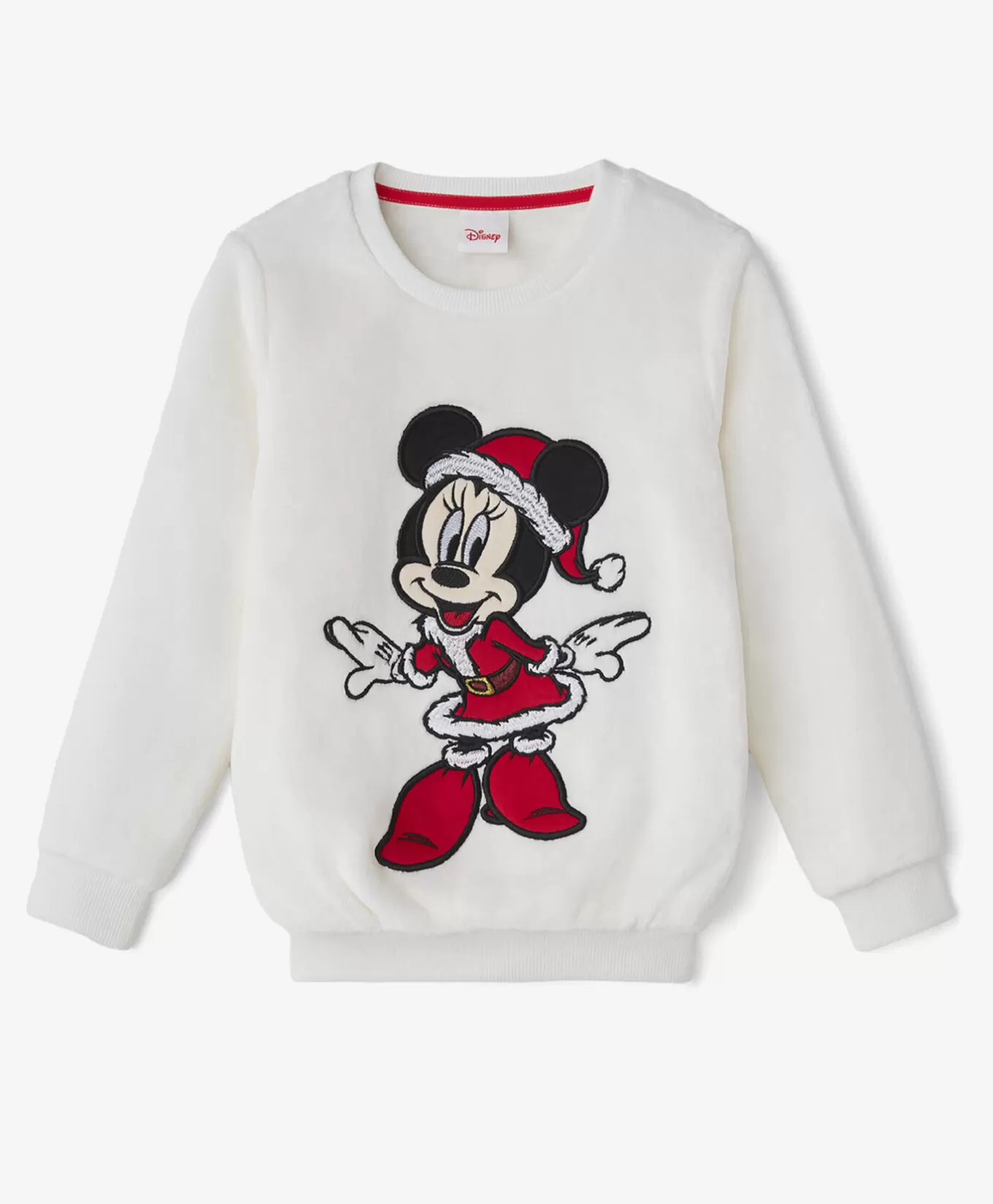 Pepco Bluza dziewczęca na licencji Myszka Minnie kremowa