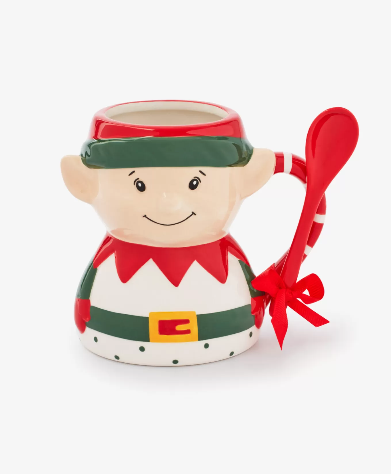 Pepco Duży kubek z łyżką i kokardką elf
