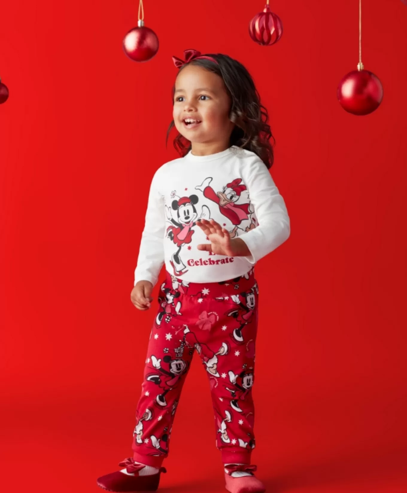 Pepco Komplet niemowlęcy dziewczęcy na licencji Disney: body i legginsy 100% bawełny
