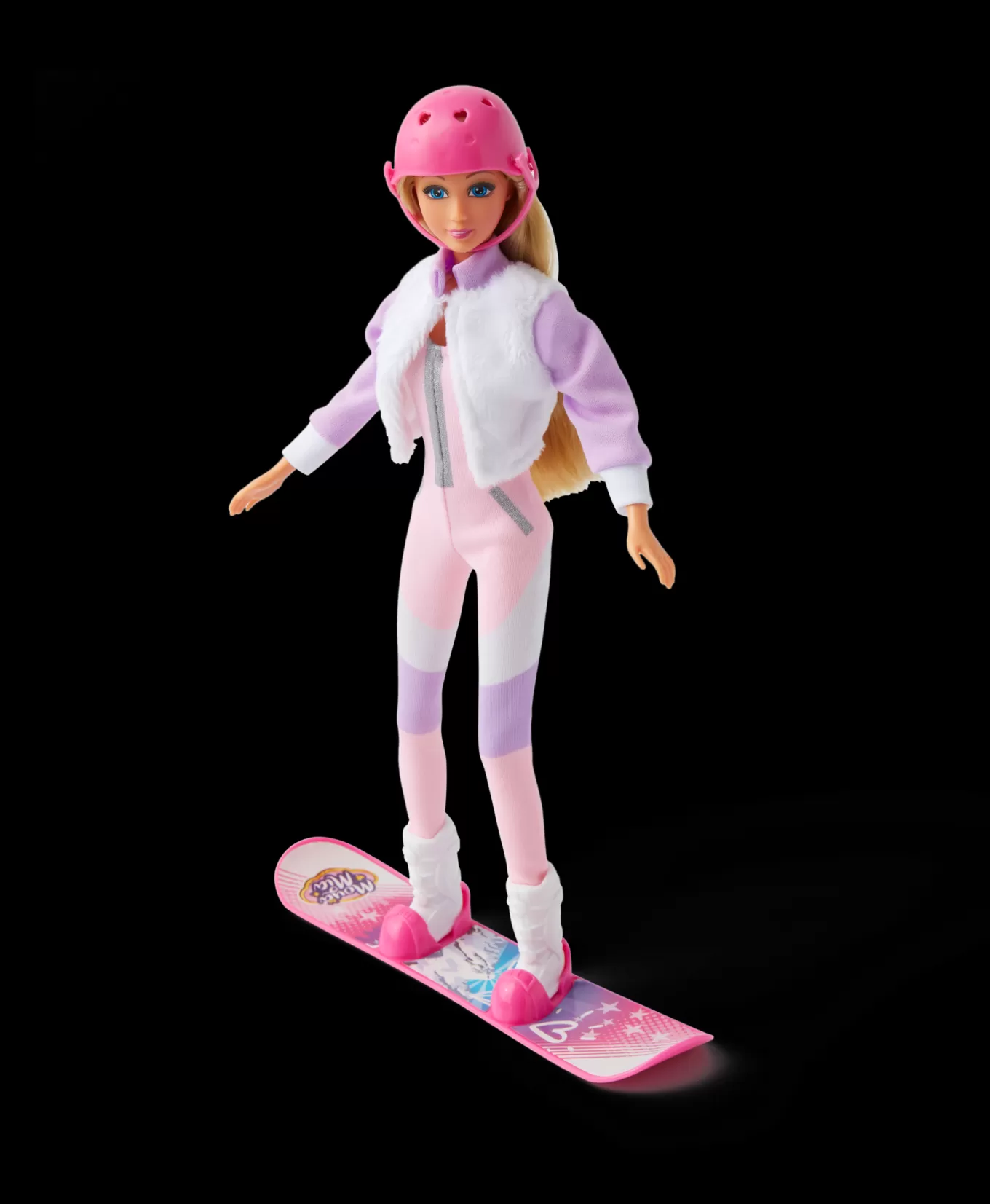 Pepco Lalka Moya Mia ze snowboardem