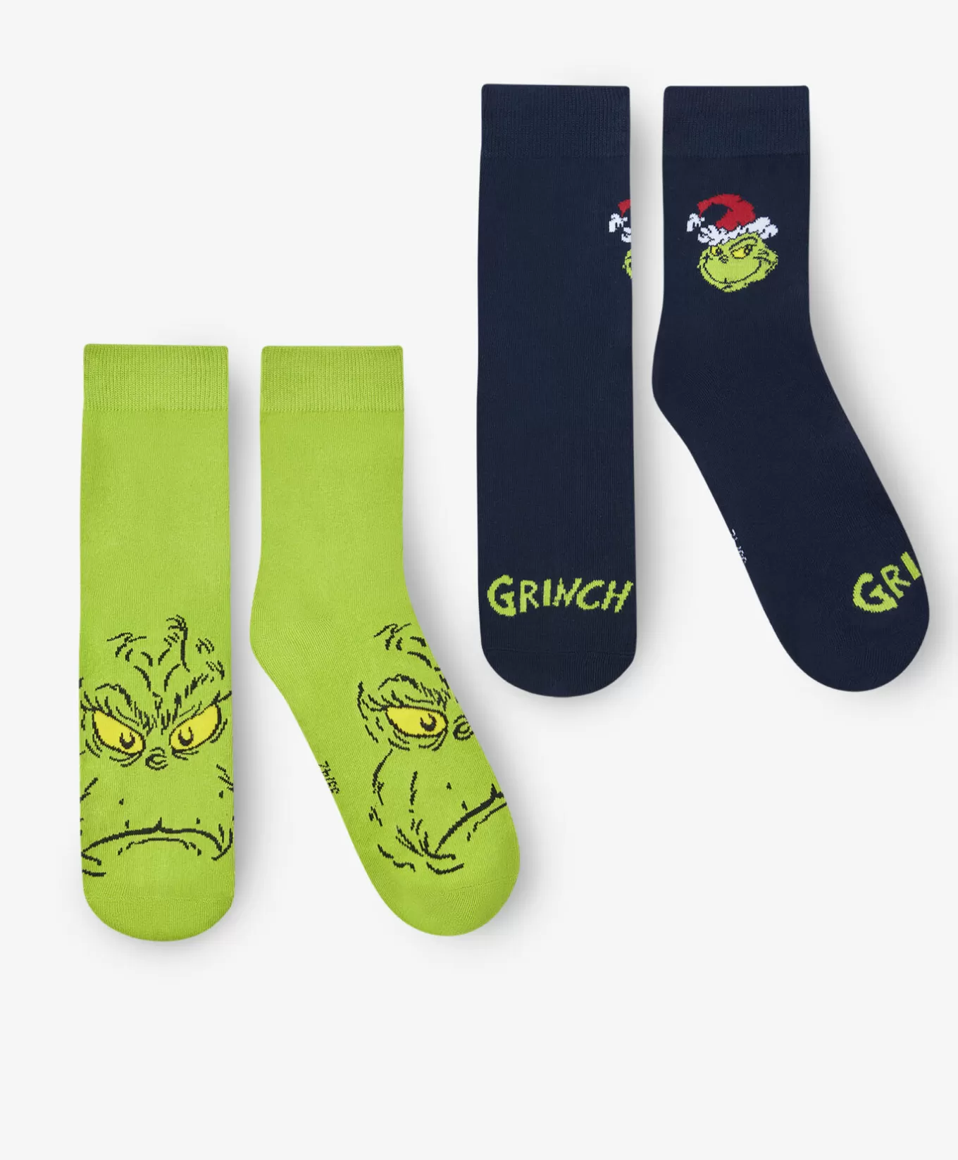 Pepco 2-pak skarpetek męskich na licencji Grinch