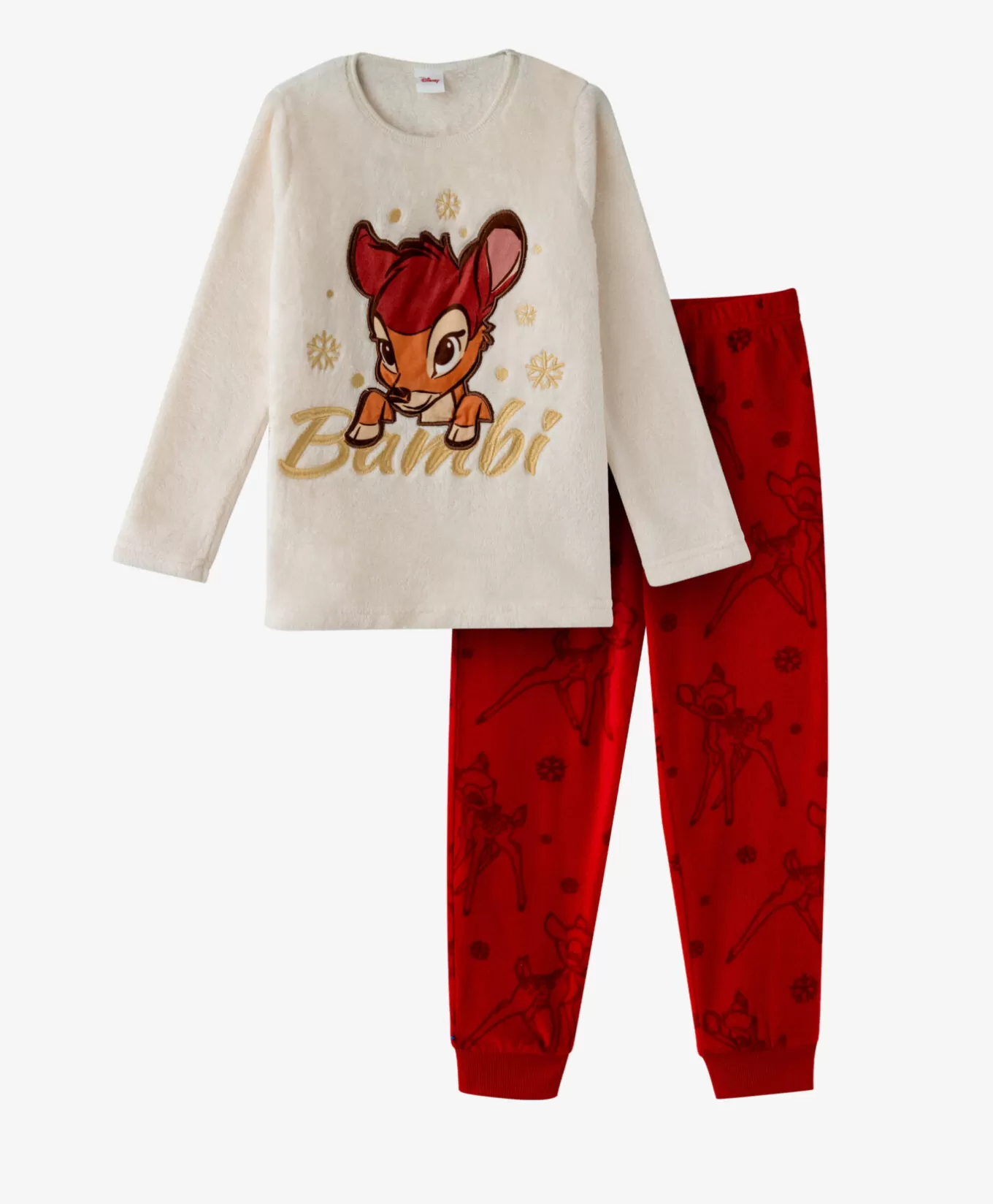 Pepco Piżama dziewczęca na licencji Bambi z polaru
