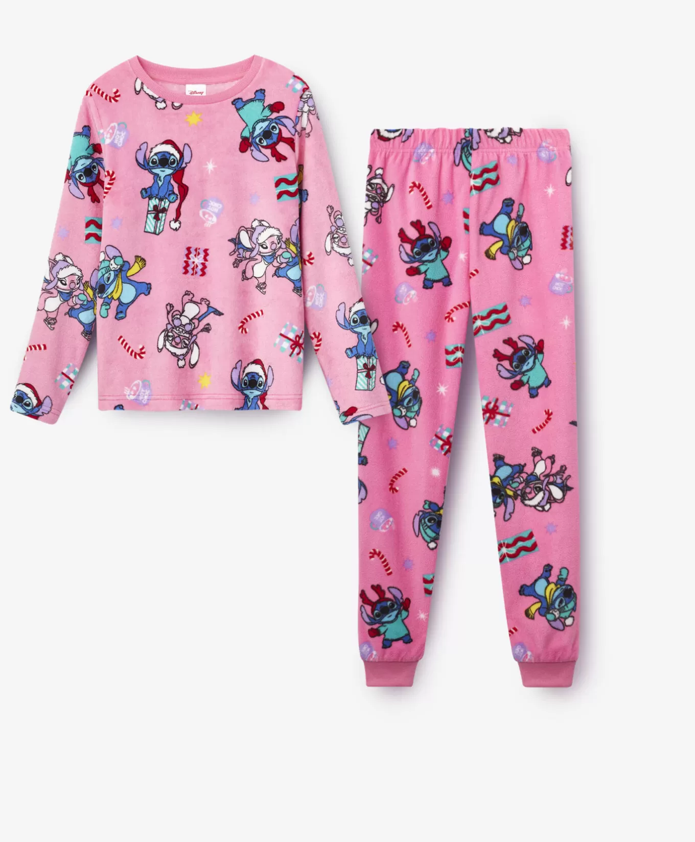 Pepco Piżama dziewczęca na licencji Stitch z polaru