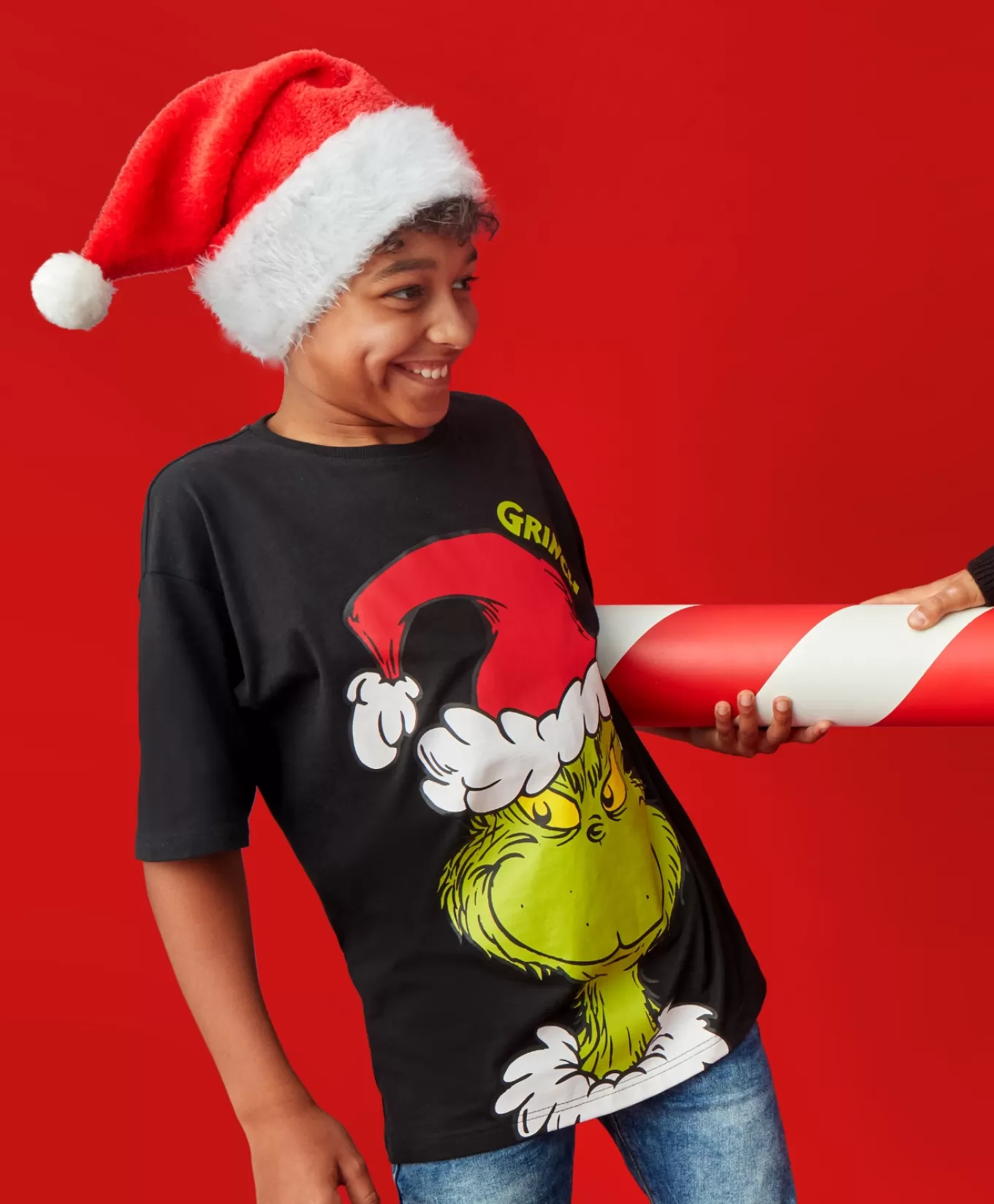 Pepco T-shirt chłopięcy na licencji Grinch 100% bawełny
