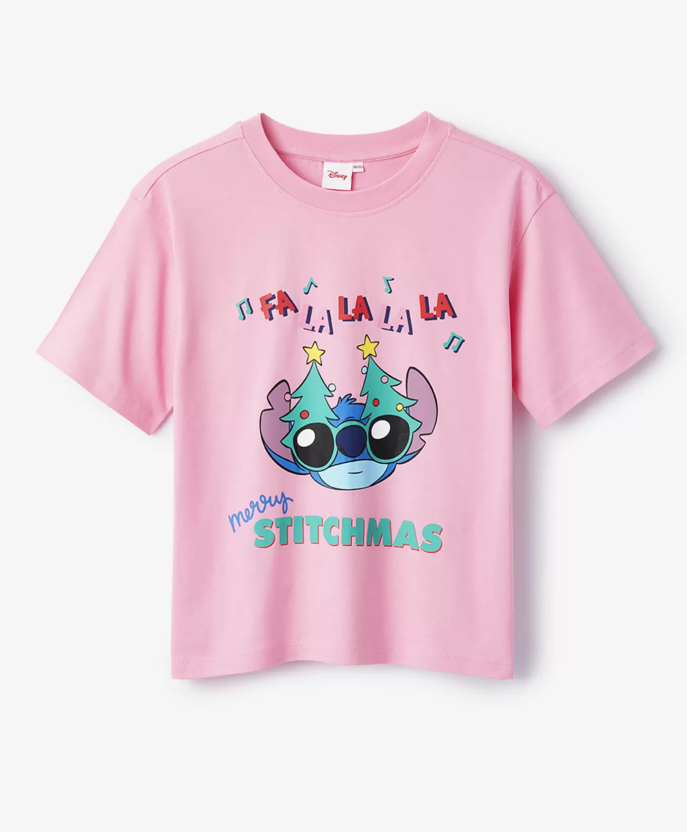 Pepco T-shirt dziewczęcy na licencji Stitch 100% bawełny