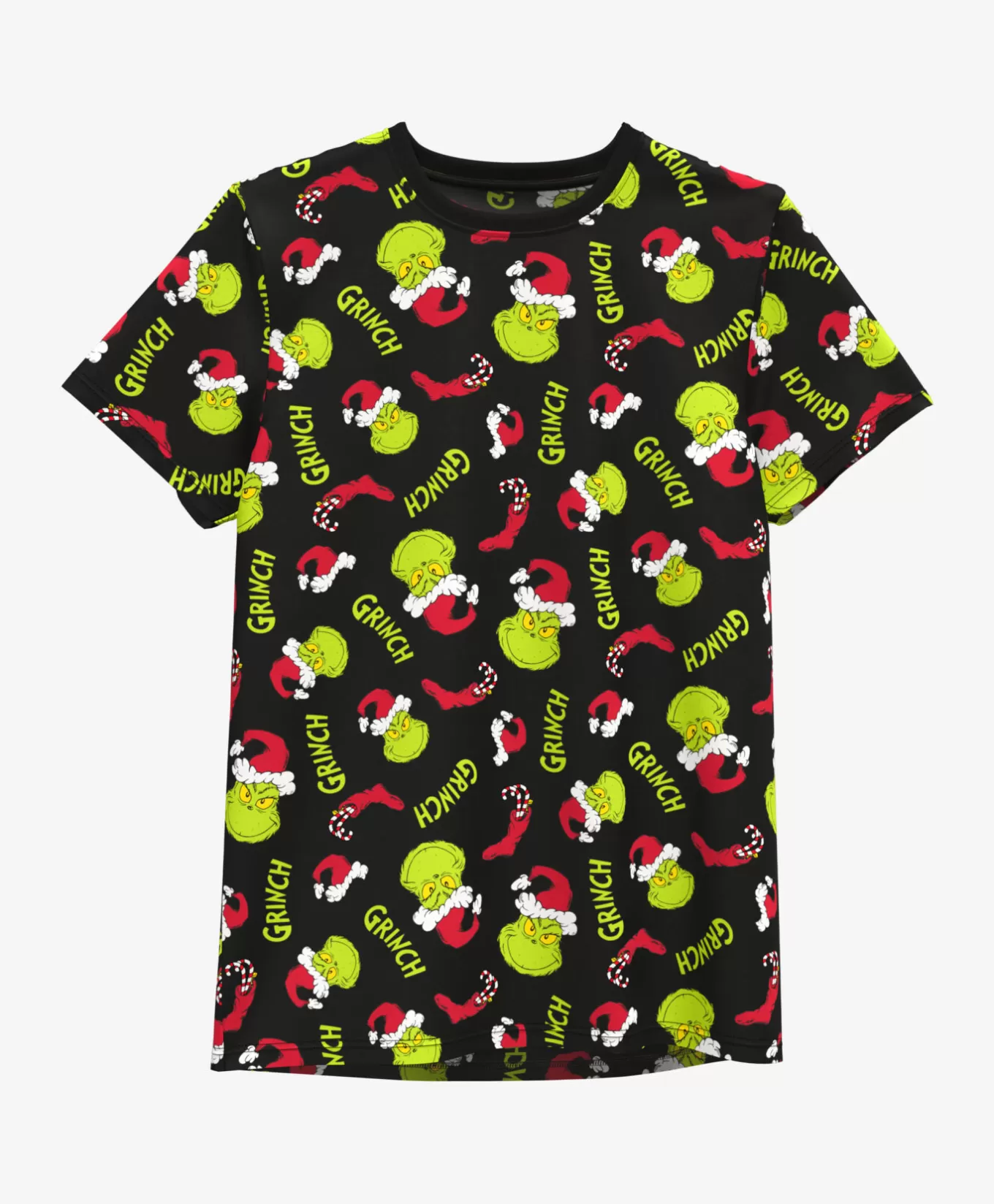 Pepco T-shirt męski na licencji Grinch czarny 100% bawełny