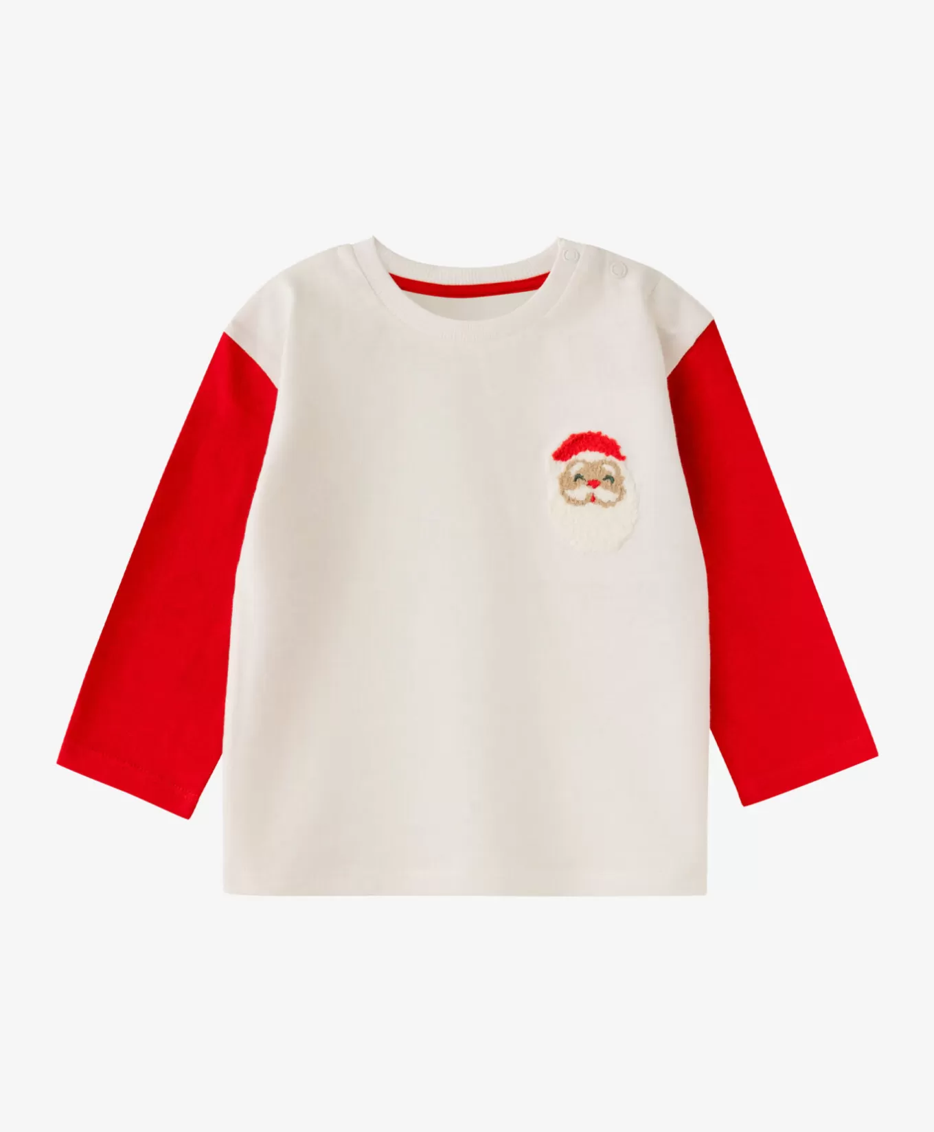 Pepco T-shirt niemowlęcy chłopięcy z Mikołajem 100% bawełny