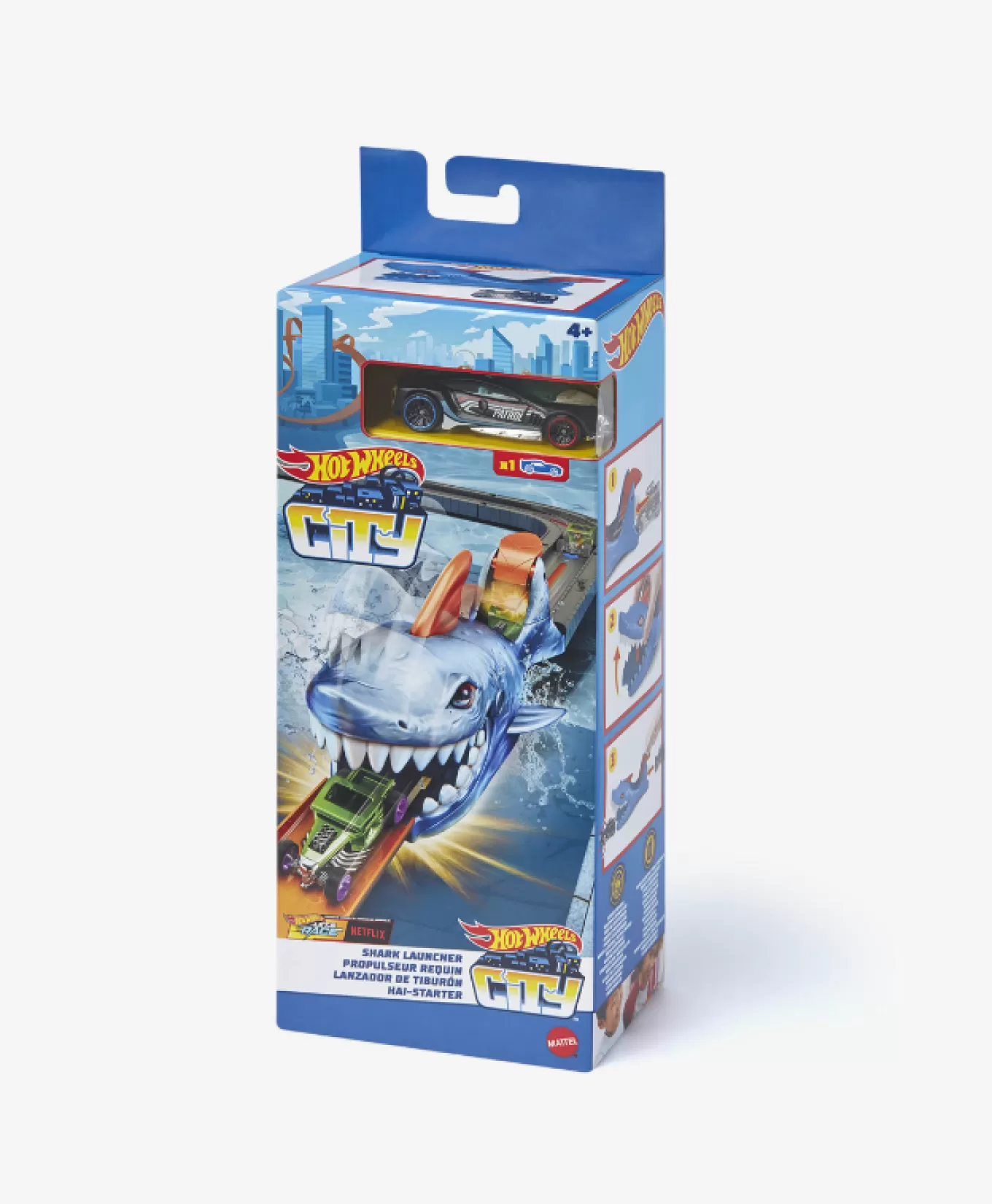 Pepco Wyrzutnia Hot Wheels rekin
