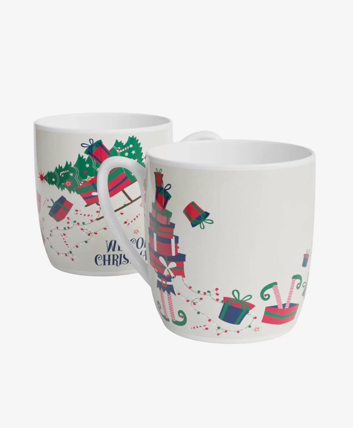 Pepco Zestaw 2 kubków ceramicznych