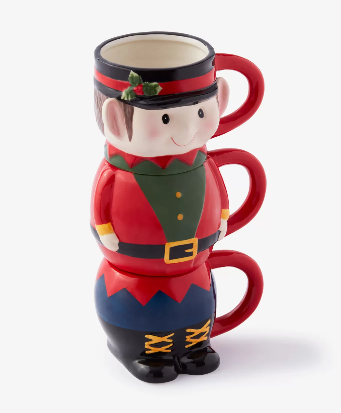 Pepco Zestaw 3 kubków z dolomitu elf