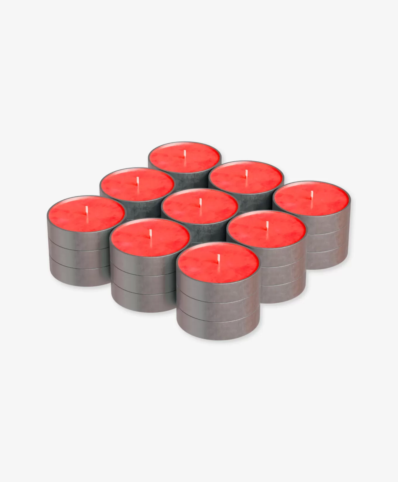 Pepco Zestaw 18 świeczek tealight Malina