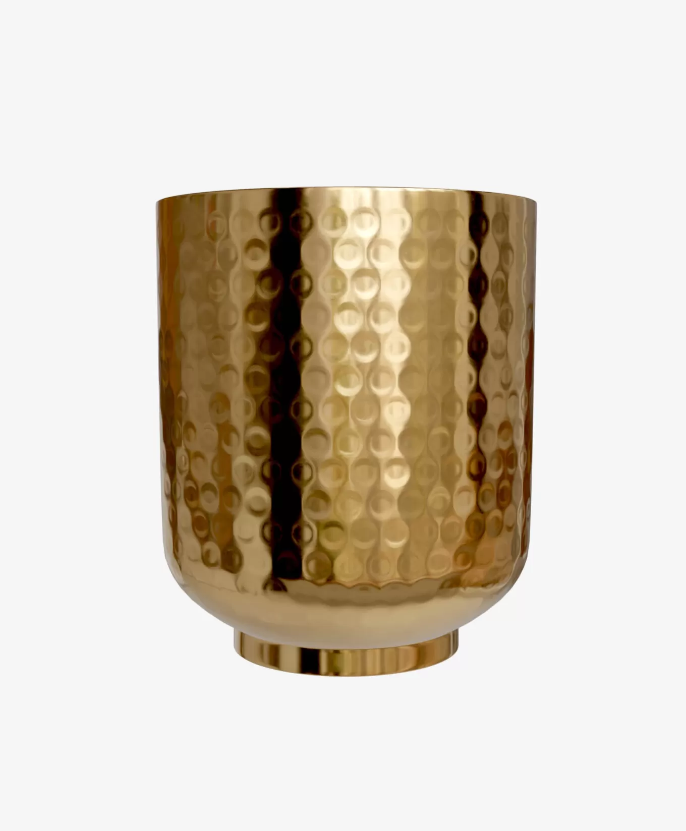 Pepco Złota ceramiczna doniczka